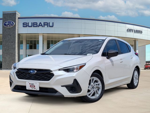 Crystal White Pearl 2024 Subaru Impreza AWD Wagon All-Wheel Drive Continuously Variable Transmission