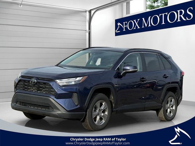 Cavalry Blue/Ice Edge 2024 Toyota RAV4 XLE AWD SUV / Crossover All-Wheel Drive 8-Speed Automatic