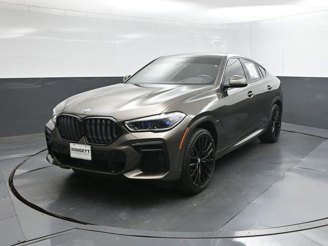 Green Metallic 2022 BMW X6 SUV / Crossover All-Wheel Drive 8-Speed Automatic