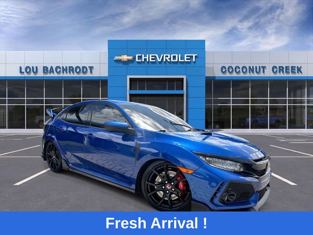 Blue 2019 Honda Civic Type R Hatchback Front-Wheel Drive 6-Speed Manual