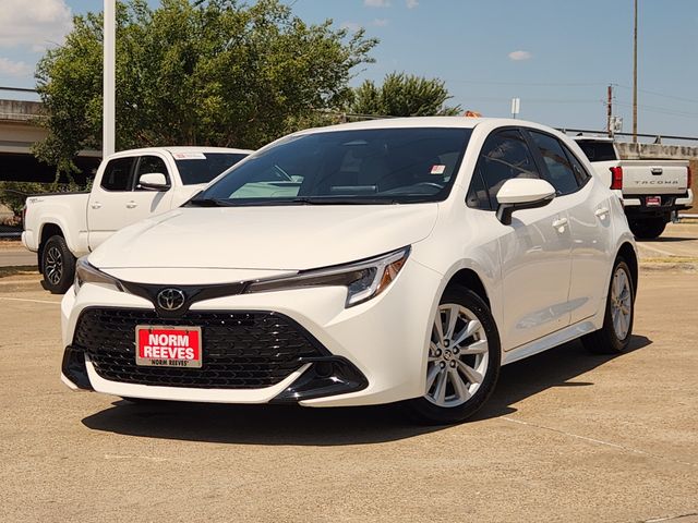 Ice 2025 Toyota Corolla Hatchback Hatchback Front-Wheel Drive Continuously Variable Transmission
