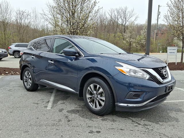 Arctic Blue Metallic 2017 Nissan Murano S AWD SUV / Crossover All-Wheel Drive Continuously Variable Transmission