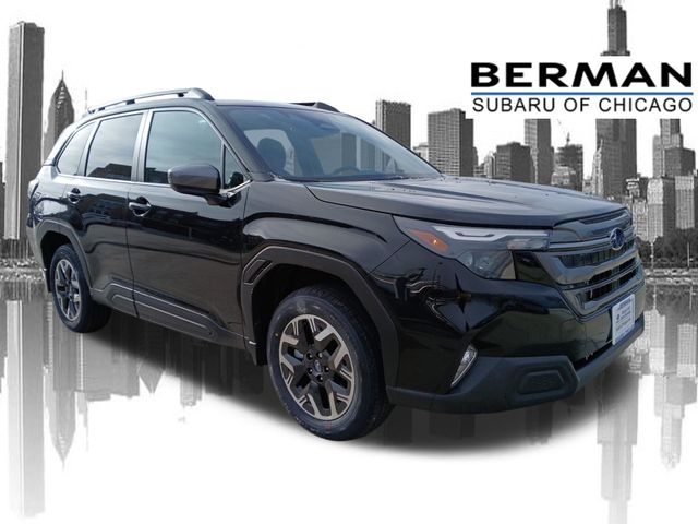 Crystal Black Silica 2026 Subaru Forester SUV / Crossover All-Wheel Drive Continuously Variable Transmission