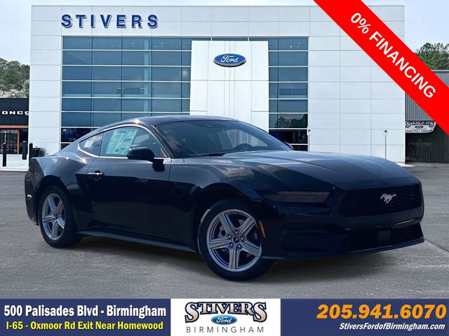 Shadow Black 2026 Ford Mustang Coupe Rear-Wheel Drive Automatic