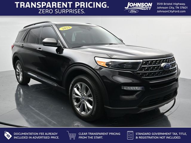 Agate Black Metallic 2023 Ford Explorer SUV / Crossover All-Wheel Drive Automatic