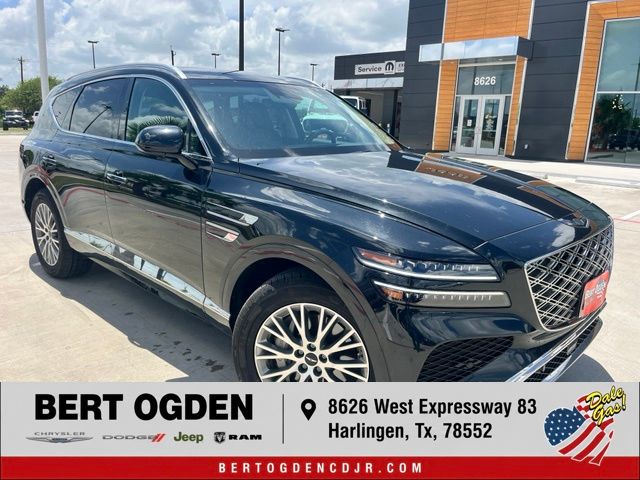Black 2025 Genesis GV80 2.5T Standard AWD SUV / Crossover All-Wheel Drive 8-Speed Automatic