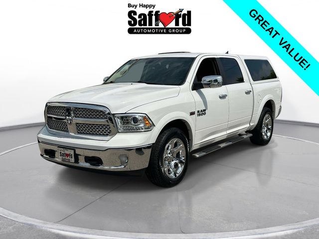 Bright White Clearcoat 2015 RAM 1500 Pickup Truck Four-Wheel Drive 8-Speed Automatic