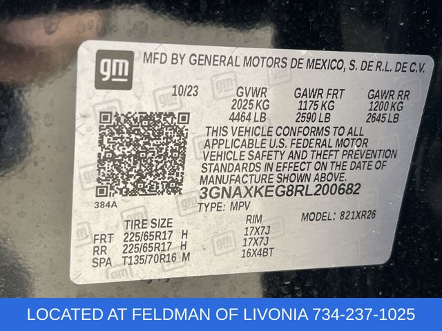 Used 2024 Chevrolet Equinox For Sale in New Hudson, MI