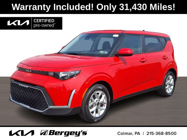 Inferno Red 2023 Kia Soul SUV / Crossover Front-Wheel Drive Continuously Variable Transmission