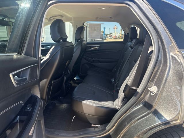 2016 Gray Ford Edge Titanium AWD SUV