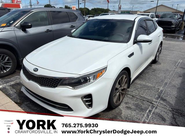 Snow White Pearl 2016 Kia Optima Sedan Front-Wheel Drive 6-Speed Automatic