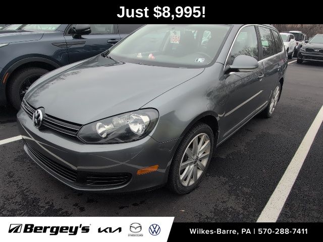 Platinum Gray Metallic 2014 Volkswagen Jetta SportWagen TDI FWD Wagon Front-Wheel Drive 6-Speed Dual Clutch
