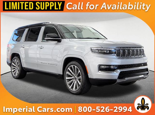 Silver Zynith 2025 Jeep Grand Wagoneer SUV / Crossover Four-Wheel Drive 8-Speed Automatic