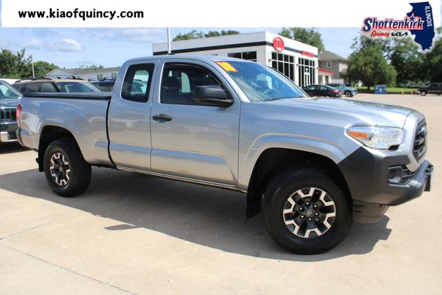 Silver Sky Metallic 2018 Toyota Tacoma Pickup Truck 4X2 6-Speed Automatic