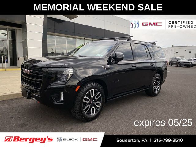 Onyx Black 2023 GMC Yukon AT4 4WD SUV / Crossover Four-Wheel Drive