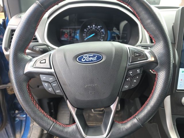 2021 Blue Metallic Ford Edge ST Line AWD SUV