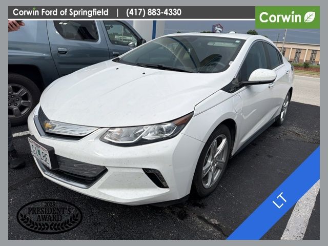 Summit White 2017 Chevrolet Volt Hatchback Front-Wheel Drive 1-Speed Automatic