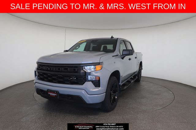 Slate Gray Metallic 2024 Chevrolet Silverado 1500 Pickup Truck Four-Wheel Drive 8-Speed Automatic