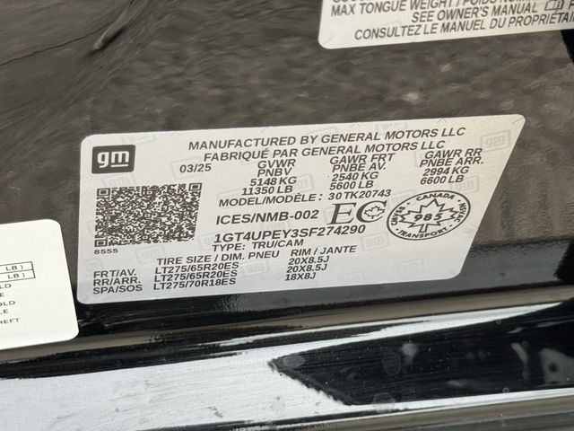 2025 GMC Sierra 2500HD AT4 Black at EAG Ford Navasota