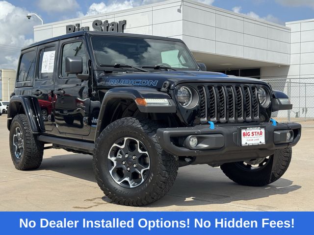 2023 Jeep Wrangler Rubicon 4xe Black at River Oaks CDJR