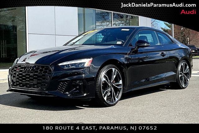 Mythos Black Metallic 2024 Audi S5 3.0T quattro Premium Plus Coupe AWD Coupe All-Wheel Drive 8-Speed Automatic