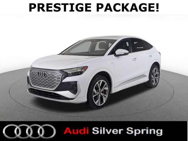 used 2023 Audi Q4 Sportback e-tron car, priced at $27,481