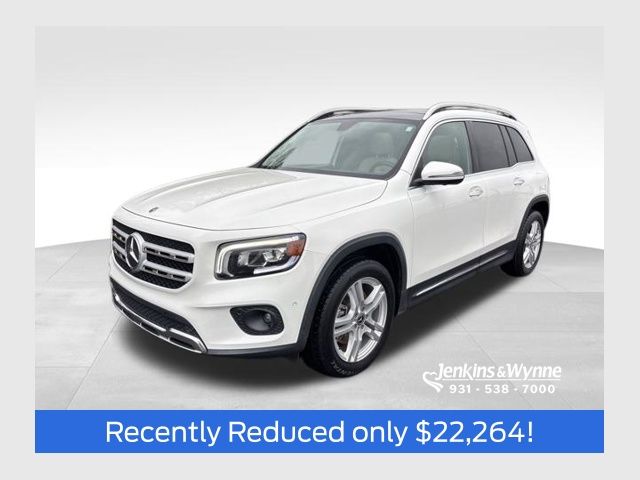 Digital White Metallic 2021 Mercedes-Benz GLB 250 FWD SUV / Crossover Front-Wheel Drive 8-Speed Automatic
