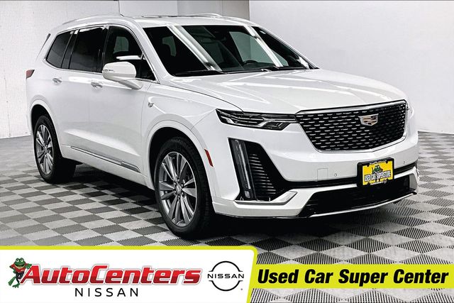 Crystal White Tricoat 2023 Cadillac XT6 SUV / Crossover Four-Wheel Drive 9-Speed Automatic