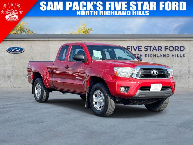 Barcelona Red Metallic 2013 Toyota Tacoma Pickup Truck 4X2 5-Speed Automatic Overdrive
