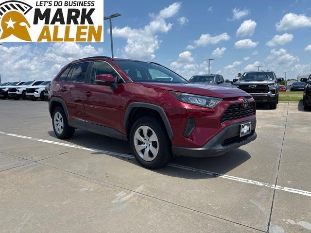Red (Ruby Flare Pearl) 2019 Toyota RAV4 SUV / Crossover All-Wheel Drive 8-Speed Automatic