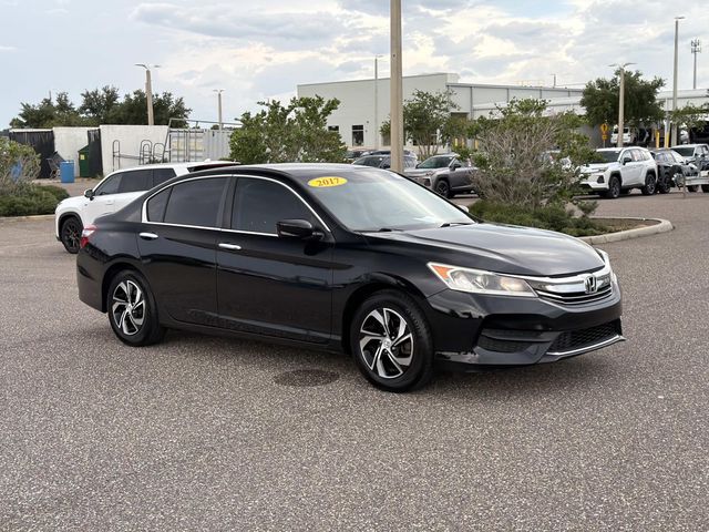 Crystal Black Pearl 2017 Honda Accord Sedan Front-Wheel Drive Continuously Variable Transmission