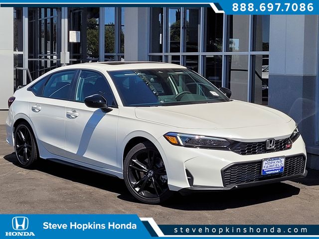 Platinum White Pearl 2026 Honda Civic Sedan Front-Wheel Drive 6-Speed Manual