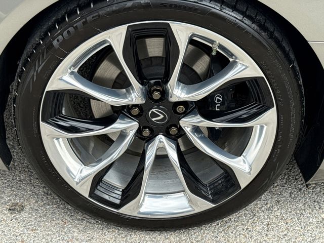 Used 2021 Silver Lexus 500 image 9