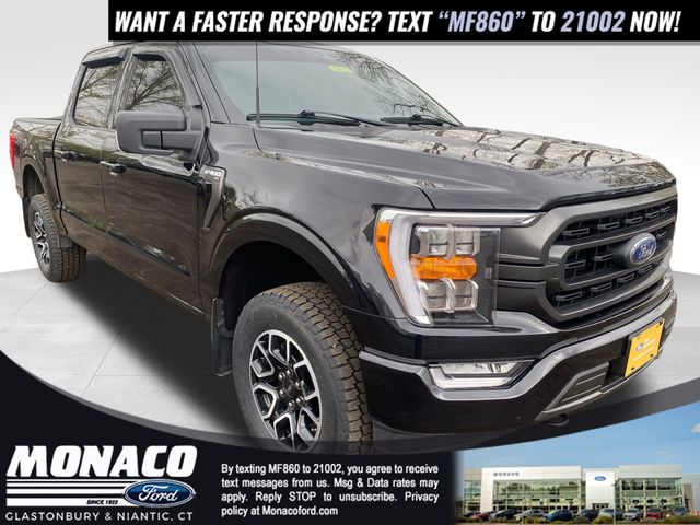 Black Metallic 2023 Ford F-150 Pickup Truck Four-Wheel Drive Automatic