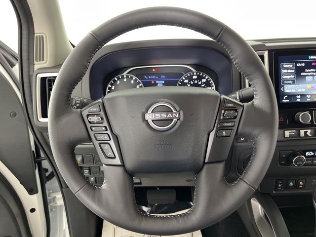 2025 Glacier White Nissan Frontier SV RWD Truck