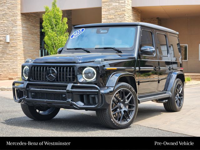Obsidian Black Metallic 2025 Mercedes-Benz G-Class SUV / Crossover All-Wheel Drive 9-Speed Automatic