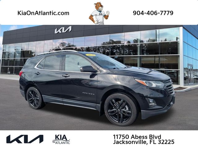 Black Metallic 2020 Chevrolet Equinox SUV / Crossover Four-Wheel Drive 9-Speed Automatic Overdrive
