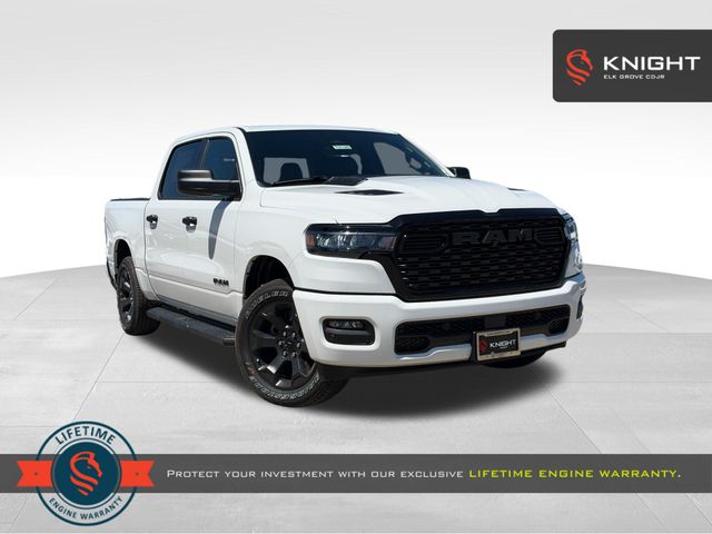 Bright White Clearcoat 2026 RAM 1500 Pickup Truck Four-Wheel Drive 8-Speed Automatic