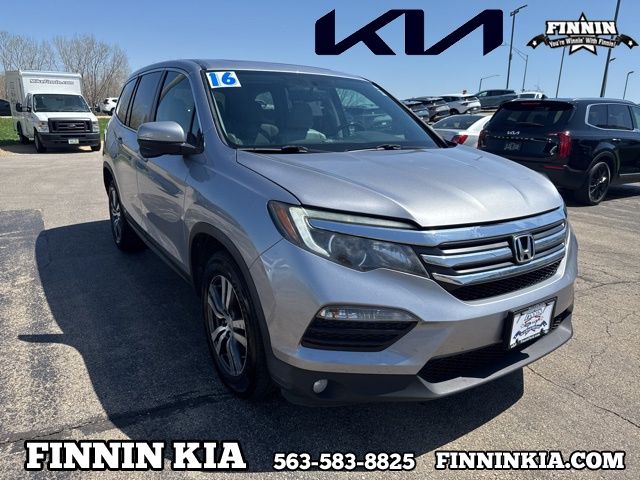 Red 2016 Honda Pilot EX-L AWD SUV / Crossover All-Wheel Drive 6-Speed Automatic