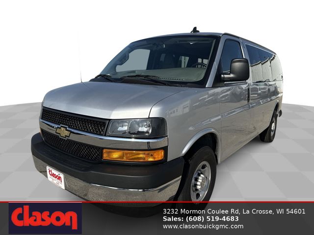 Silver Ice Metallic 2023 Chevrolet Express 2500 LS RWD Van Rear-Wheel Drive 8-Speed Automatic Overdrive