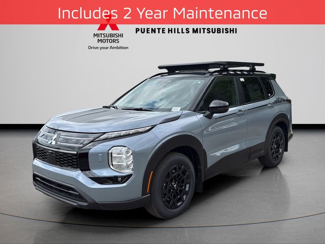 Moonstone Gray Metallic/Black Roof 2026 Mitsubishi Outlander SUV / Crossover All-Wheel Drive Continuously Variable Transmission