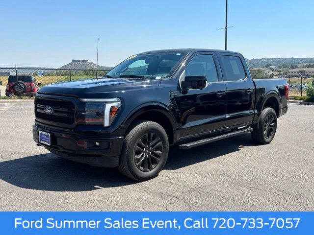 Agate Black Metallic 2025 Ford F-150 Pickup Truck Four-Wheel Drive Automatic