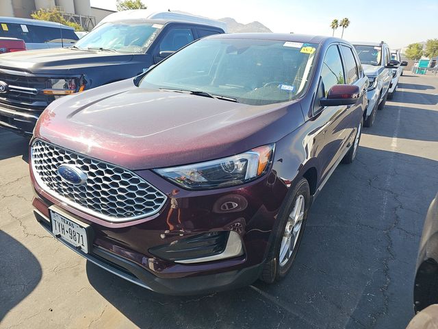 Red (Burgundy) 2024 Ford Edge SUV / Crossover All-Wheel Drive 8-Speed Automatic