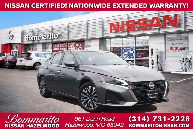 Gray (Gun Metallic) 2025 Nissan Altima Sedan Front-Wheel Drive Continuously Variable Transmission