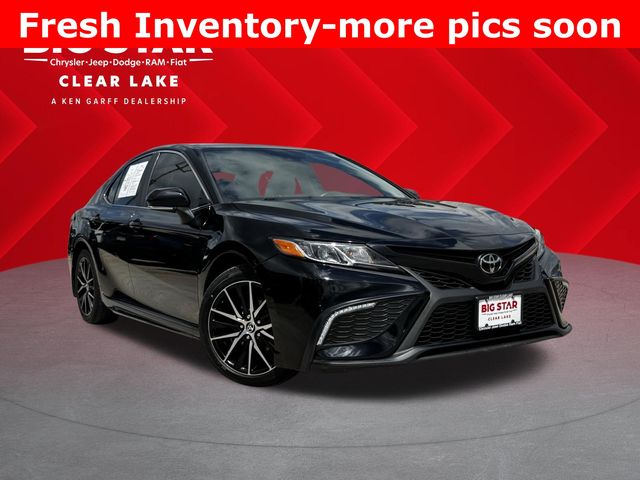 2023 Toyota Camry SE Black at Mac Haik CDJR North Houston
