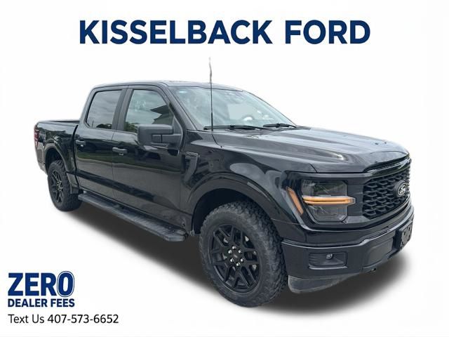 Agate Black Metallic 2024 Ford F-150 Pickup Truck Four-Wheel Drive Automatic
