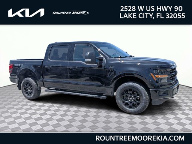 Agate Black Metallic 2024 Ford F-150 Pickup Truck Four-Wheel Drive Automatic