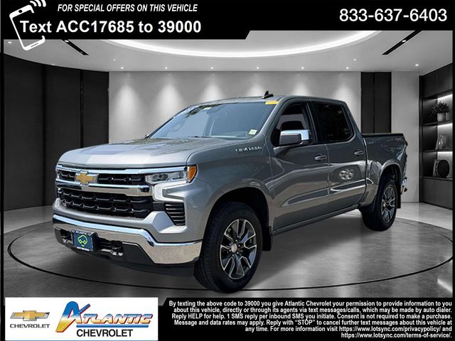 Sterling Gray Metallic 2023 Chevrolet Silverado 1500 Pickup Truck Four-Wheel Drive 8-Speed Automatic