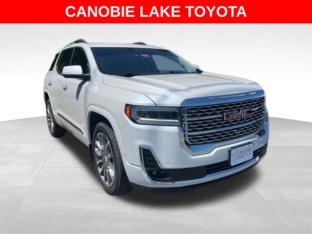 White Frost Tricoat 2023 GMC Acadia Denali AWD SUV / Crossover Four-Wheel Drive 9-Speed Automatic