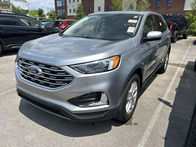Silver Metallic 2022 Ford Edge SUV / Crossover All-Wheel Drive 8-Speed Automatic